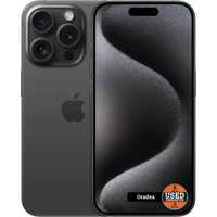 Apple iPhone 15 Pro 128 Gb, Black Titanium | 1 CICLU | UsedProducts.ro