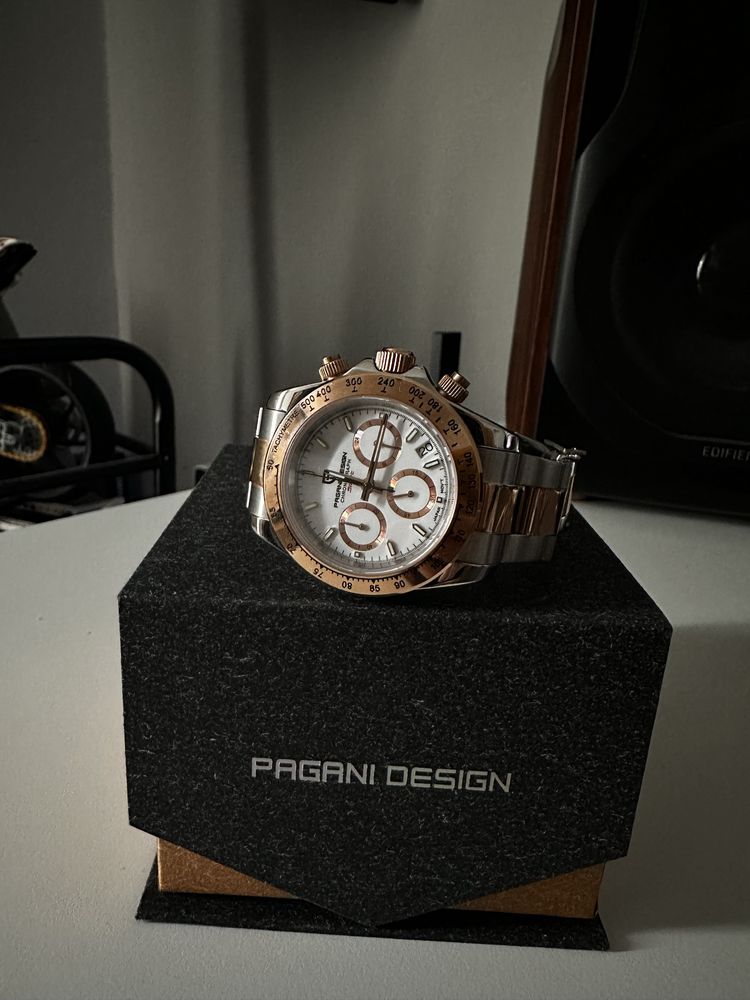 Pagani Design Daytona rose gold/steel