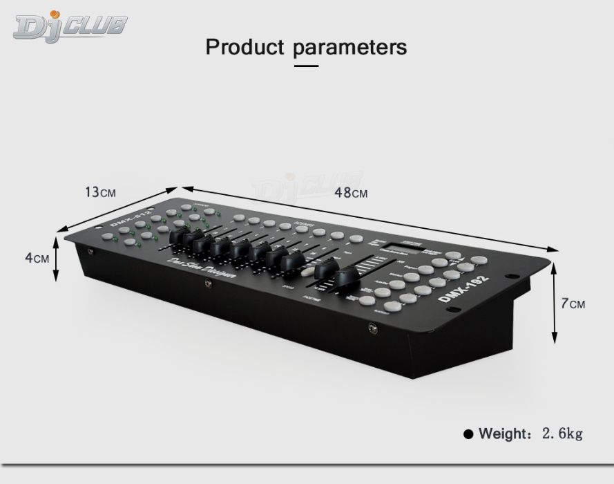 Consola DMX lumini/masini fum /flame etc!