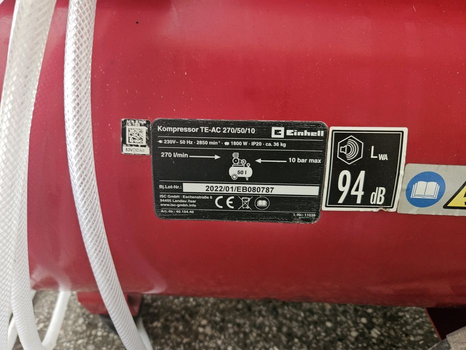 Компресор Einhell te-ac 270/50!