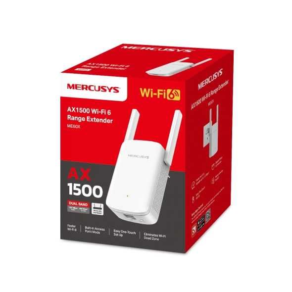 Mercusys ME60X/ME80X AX1500 Wi-Fi 6 Range Extender Усилитель сигнала++