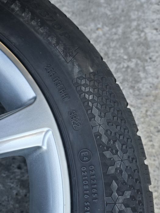 4 Броя 225/55/17 Continental 2x8,8mm 2x8mm 22dot