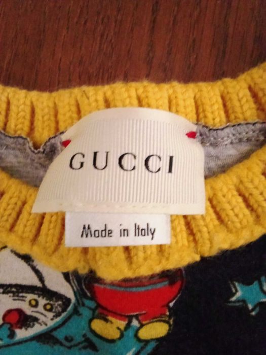 Бебешка памучна блуза на GUCCI