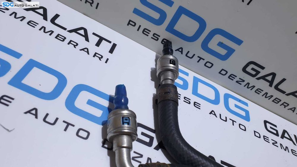 Set Conducta Conducte Furtun Furtunuri Alimentare Tur Retur Filtru Combustibil Motorina Volkswagen Jetta 3 1.6 TDI CAYB CAYC 2006 - 2011 Cod 1K0130295AB 1K0130295AH