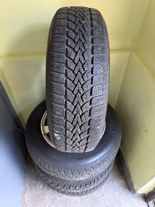 Roti de magneziu cu cauciucuri de iarna 195/65/15