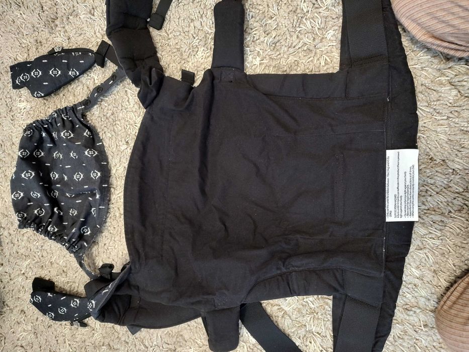 Marsupiu ajustabil ergonomic Boba X Yonder Complet, Bleumarin, 0+ ani