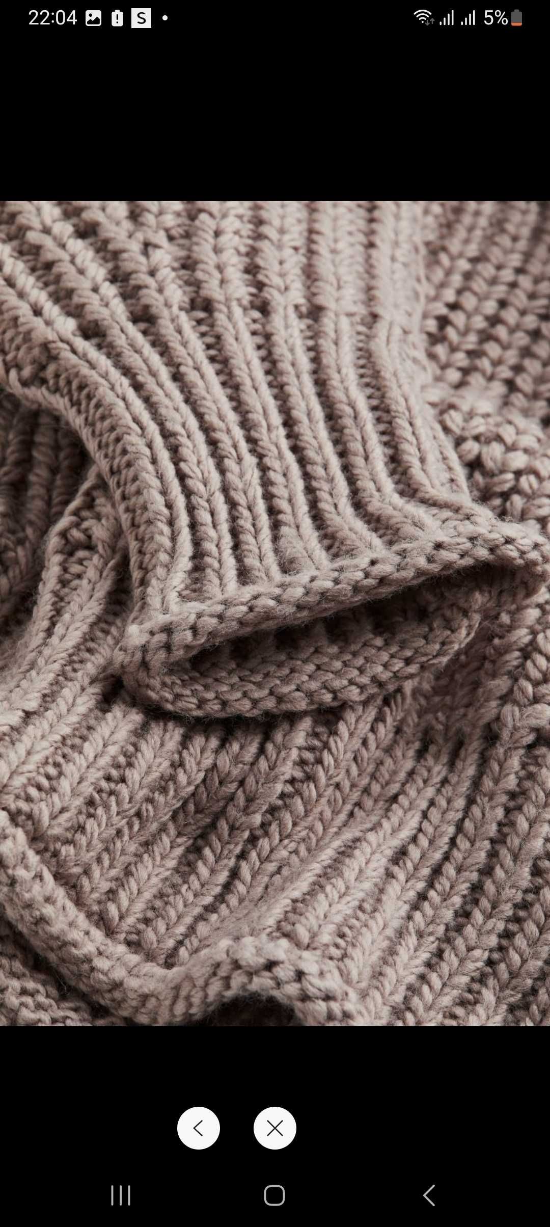 Pulover tricotat h&m