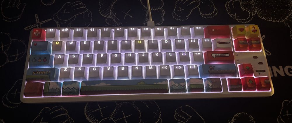 QwertyKey65 Arcade Hotswap RGB Tastatura Mecanica Gaming