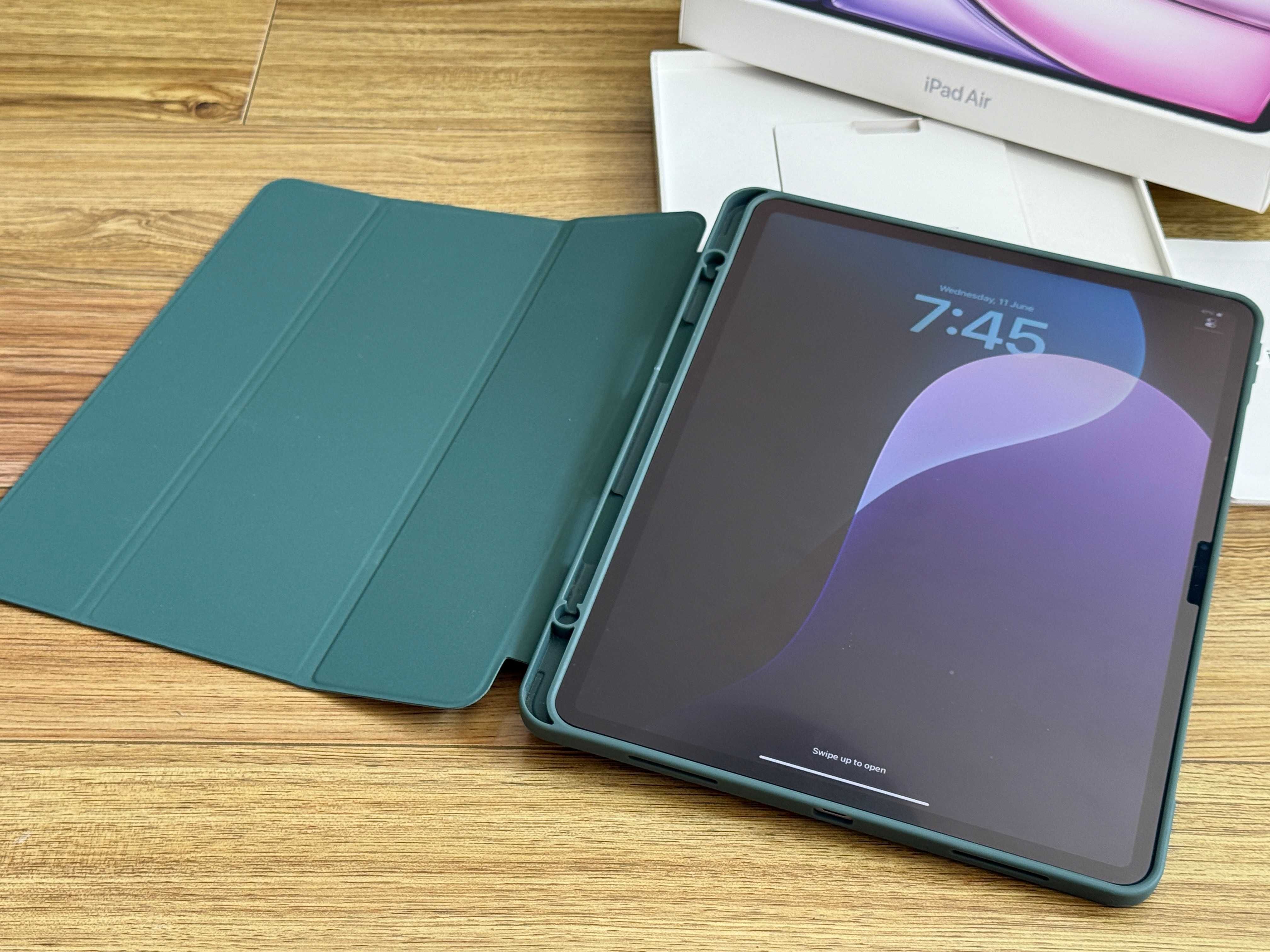 iPad Air 13 M2 Purple`256GB Wi Fi/20м Гаранция/Full Pack+Подарък