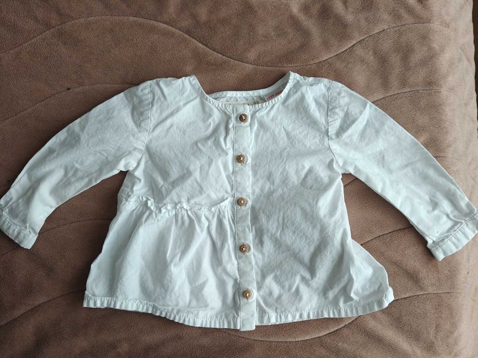 Дънки и риза Зара плюс пролетно яке, размер 68.