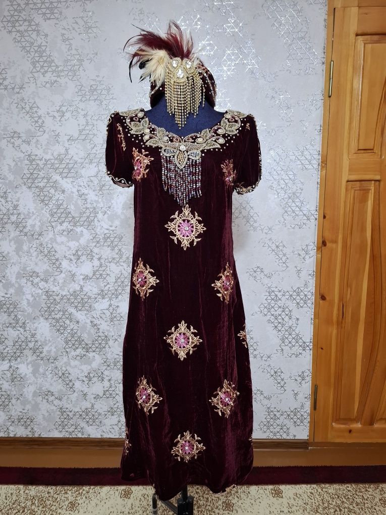 Kuylak ishton kelinchaklar uchun kalpogi bilan