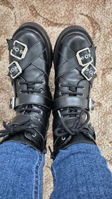 Ghete piele naturala