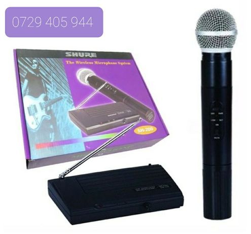Microfon Profesional wireless Shure SH-200 cu cablu audio jack