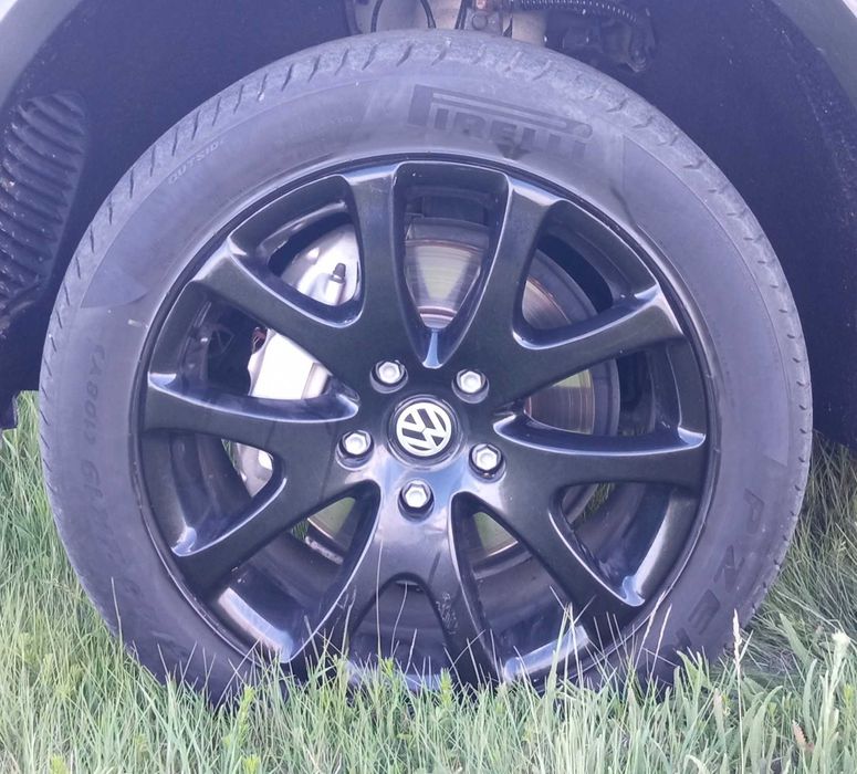 джанти 19" 5x130 оригинални за vw touareg с летни гуми  PIRELLI 275/50