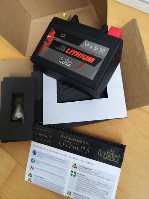 Baterie motocicleta intact lithium noua scuter quad-uri jet ski atv