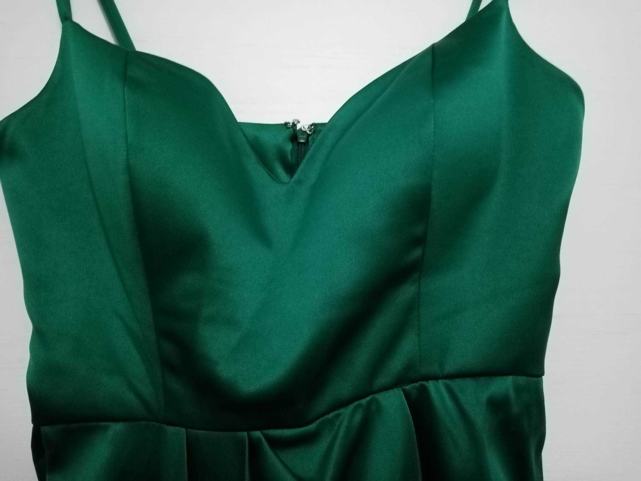 Rochie de ocazie, verde smarald
