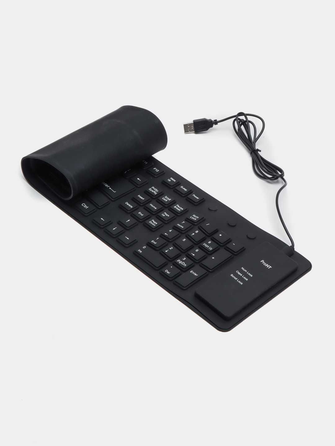 Клавиатура проводная ProHT Foldable USB