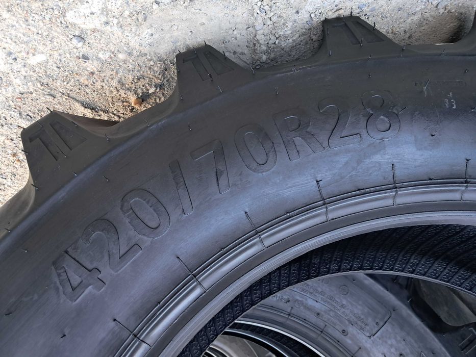 Cauciucuri noi 420/70R28 marca GRI anvelope tractor FENDT, DEUTZ, FIAT