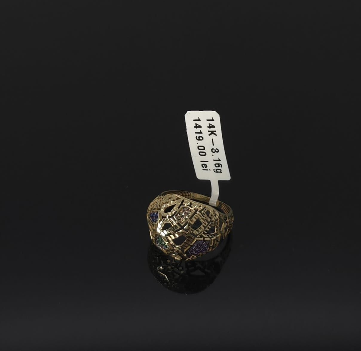 Inel aur 14k 3.16gr