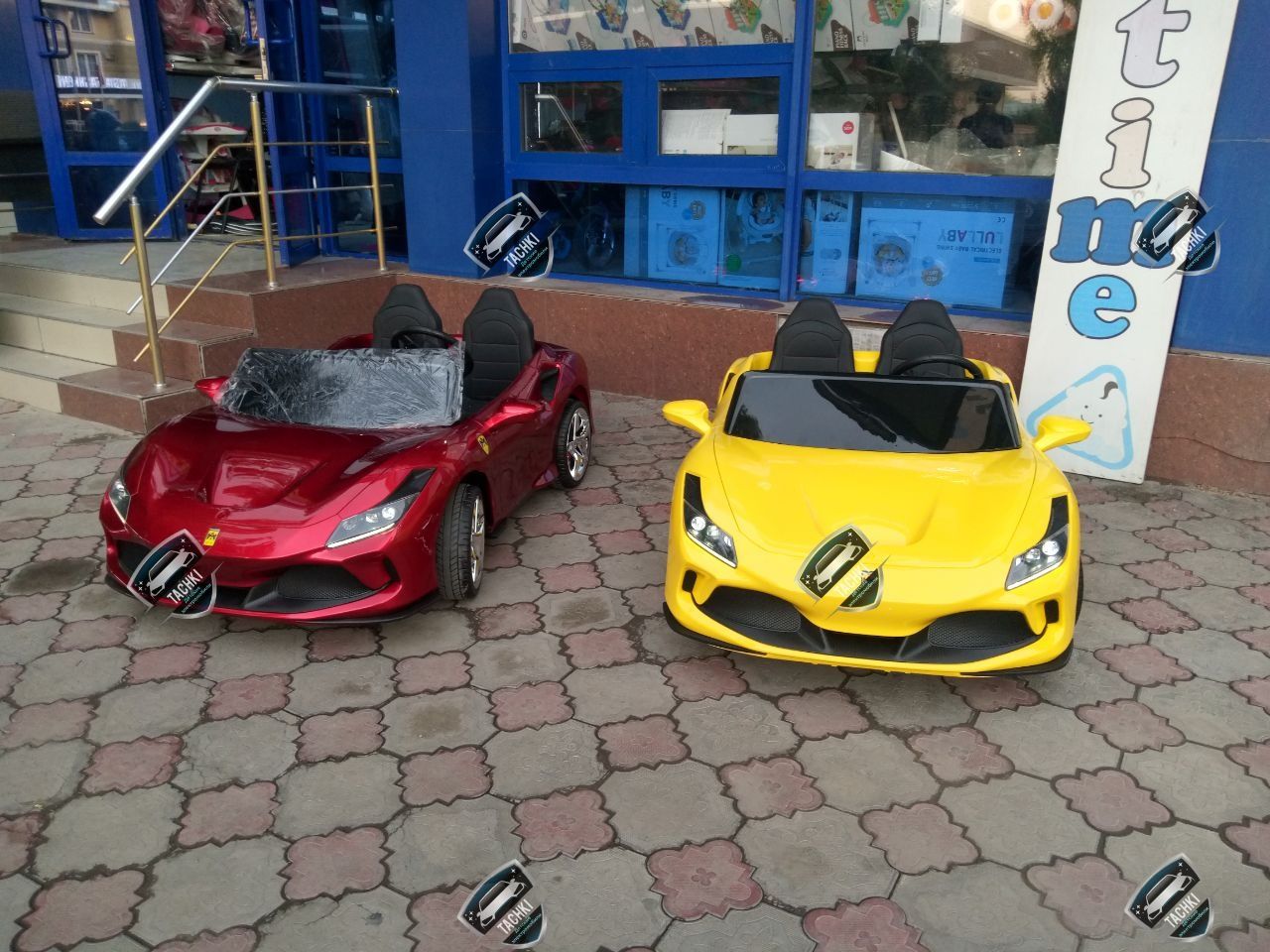 Новый детский электромобиль ferrari