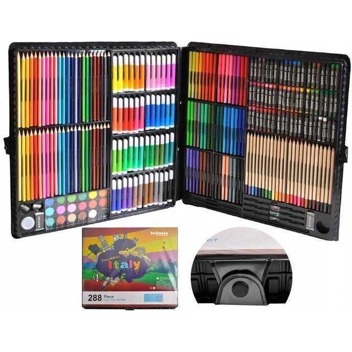 Geanta desen si pictura uriasa pentru copii 288 piese