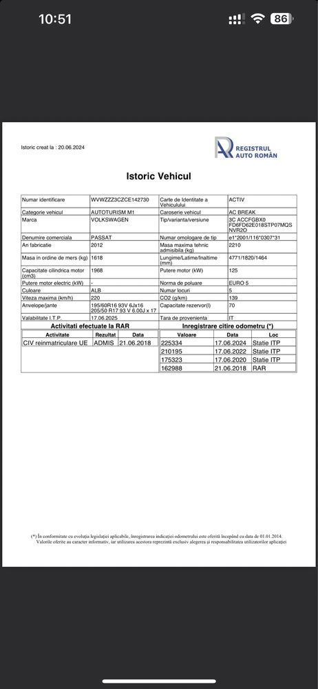 Volkswagen Passat B7 Webasto/ACC/DCC