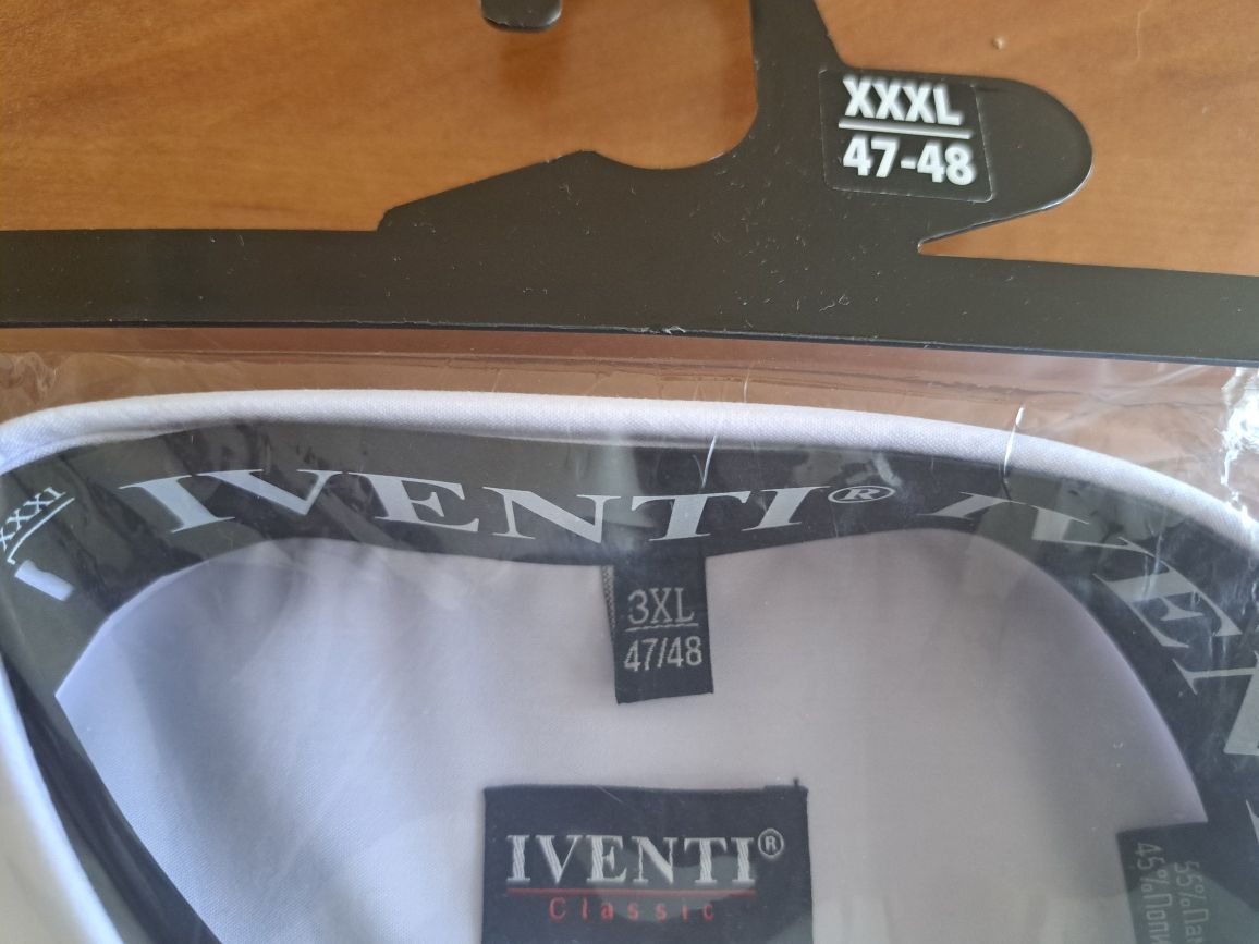 Мъжка бяла риза Iventi