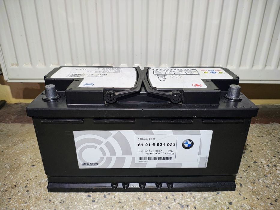 Baterie originala originala Bmw 90Ah AGM start stop import.