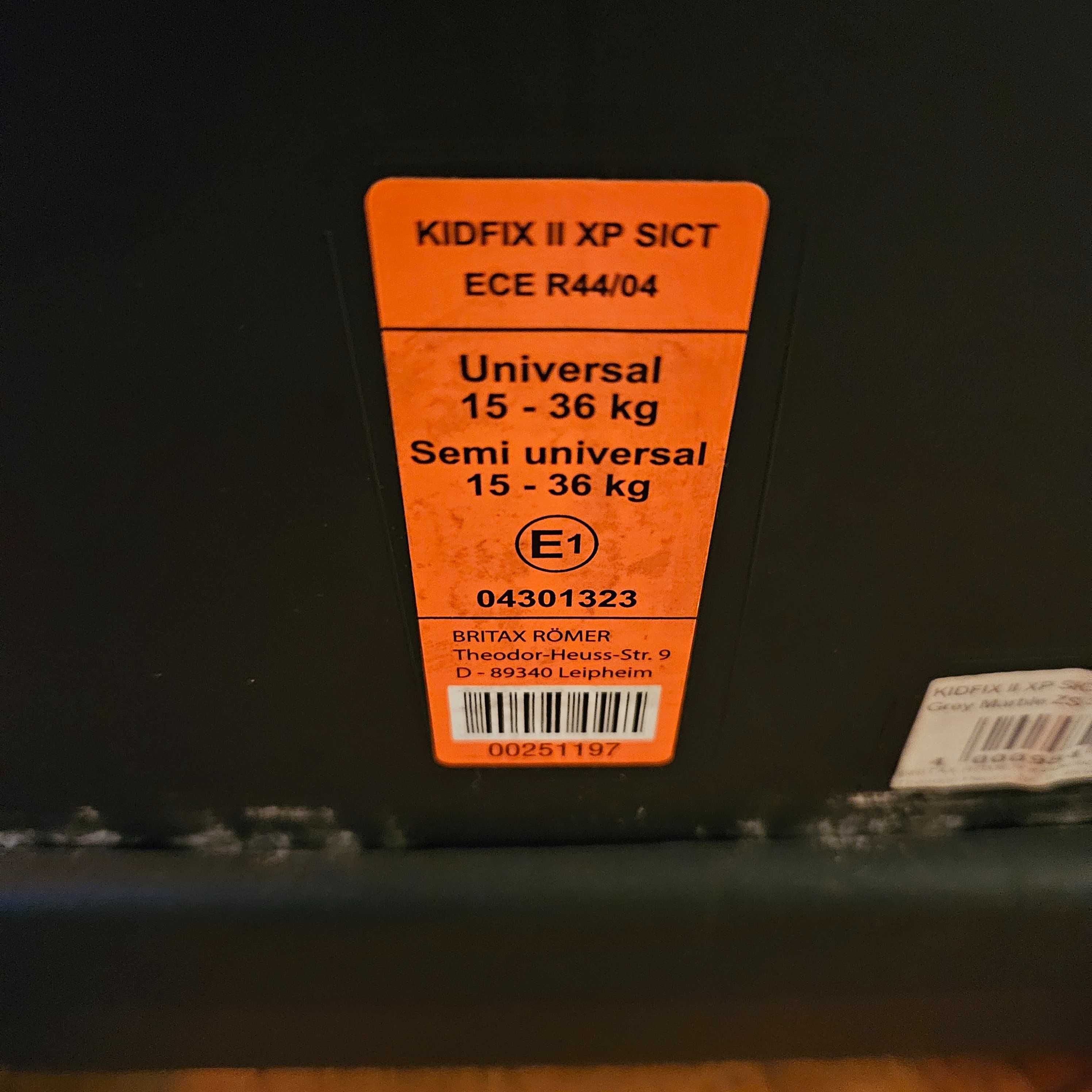 Детско столче за кола britax romer kidfix 2, 15 - 36 кг