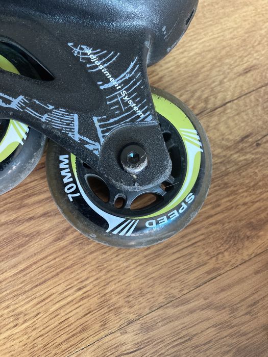 Намалени! Детски ролери 29-33 н, каска и протектори