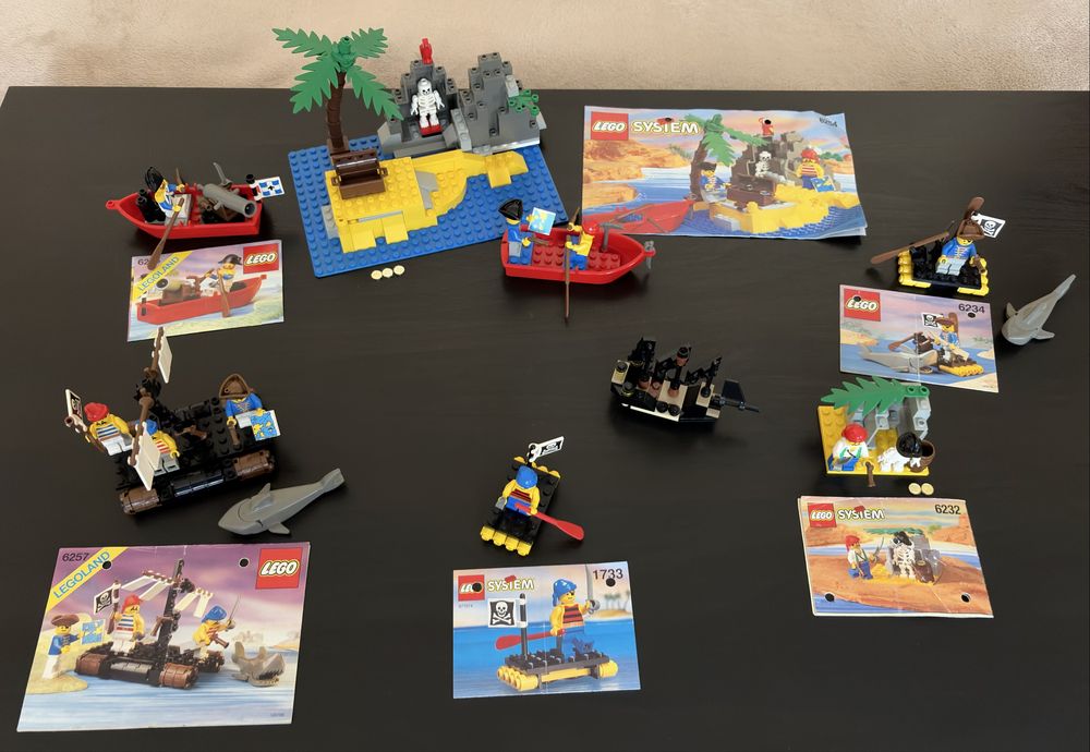 Различни лего сетове