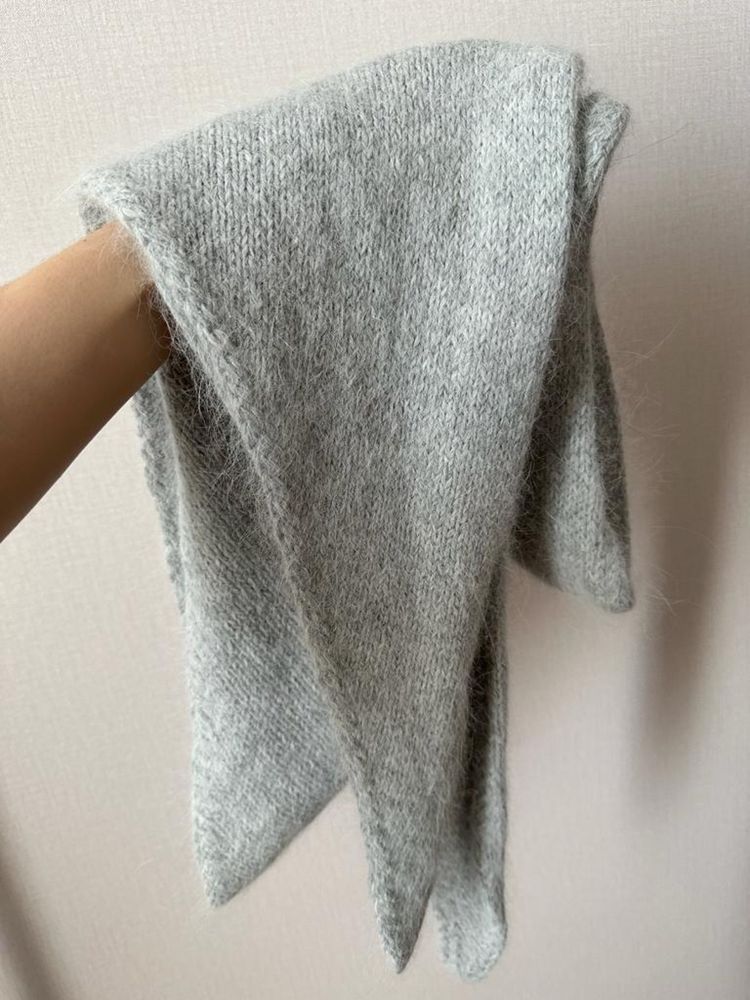 Косынка серая