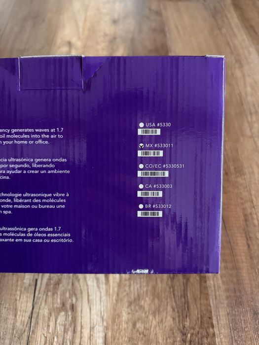 Vand difuzor diffuzer difuzer marca Young Living Dewdrop