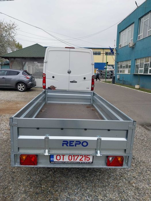 Remorcă REPO – Nouă, 750kg, Basculabilă