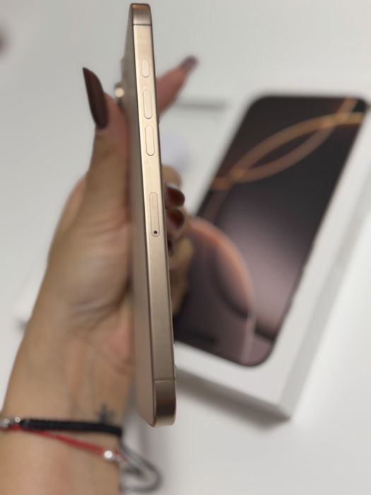 IPHONE 16 PROMAX Desert Titanium, 512 gb, IMPECABIL