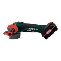 Нов Компкект Ъглошлайф +батерия 4ah +зарядно 4.5аh Parkside 20V