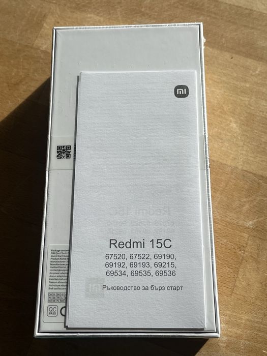 НОВ Xiaomi Redmi 15C – 128GB / 4GB RAM 24 месеца гаранция