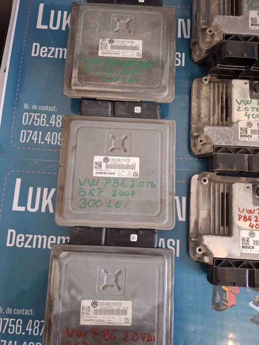 Calculator ECU Motor VW Passat B6 1.9 tdi 2.p tdi 2.0 tfsi BKP BMP BLS