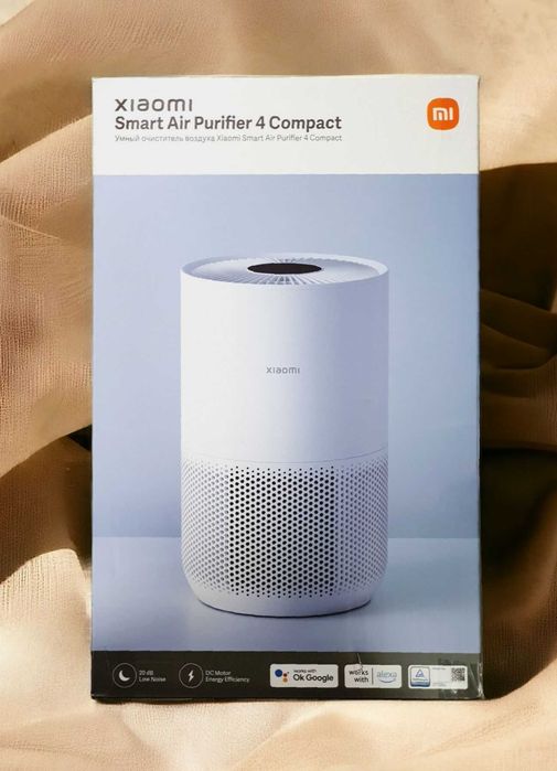 Purificator de aer Xiaomi Smart Air Purifier 4 Compact, Smart Wi-Fi
