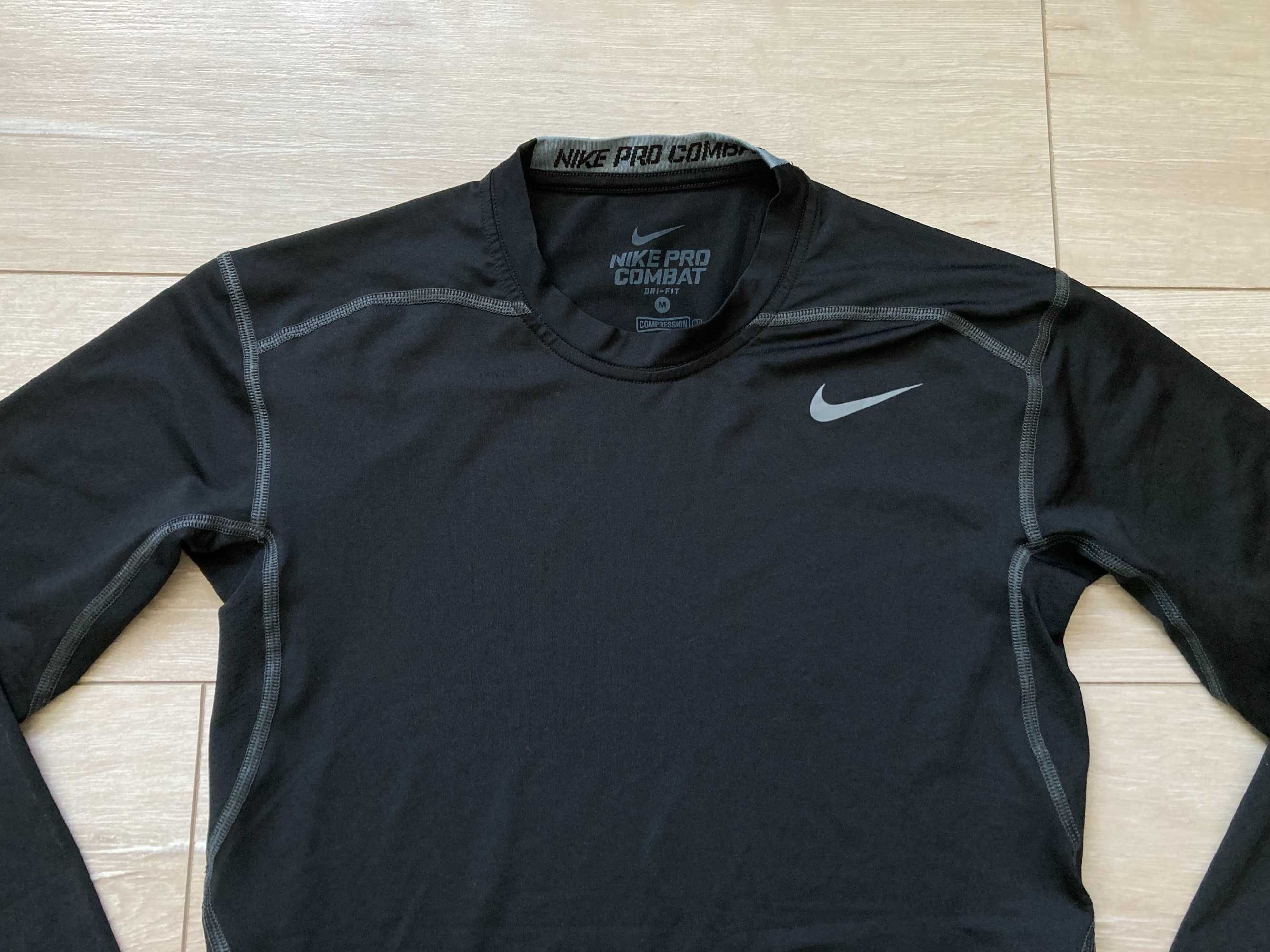 Найк Nike Pro Combat Compression Dri Fit мъжка блуза фланела размер М