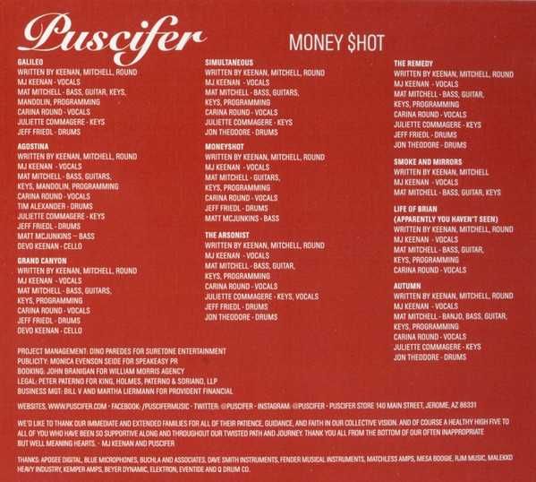 Puscifer - A Perfect Circle - Colectie CD
