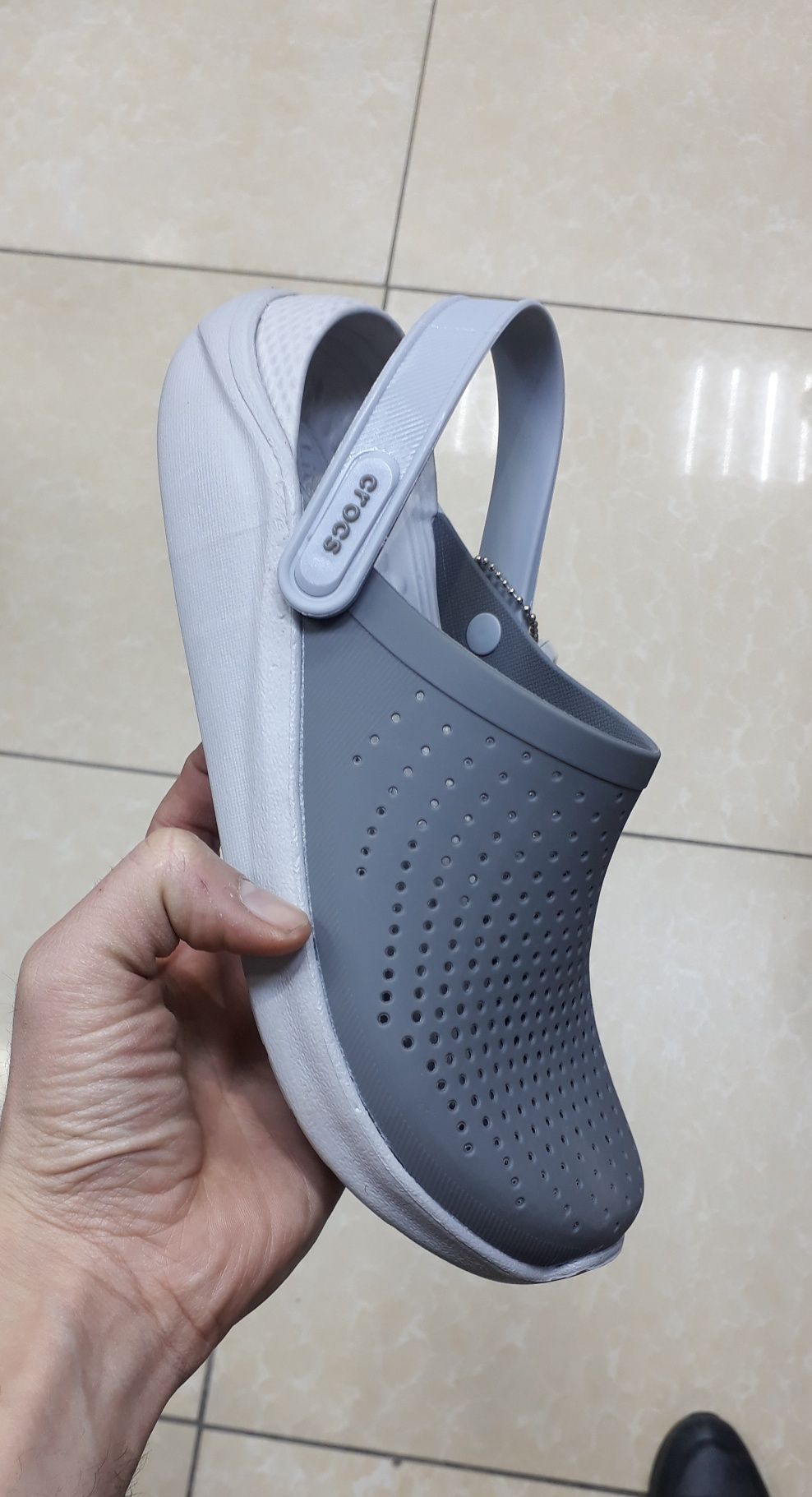 Crocs LiteRide 360 Clog Grey usa кроксы для мужчин серые orginal