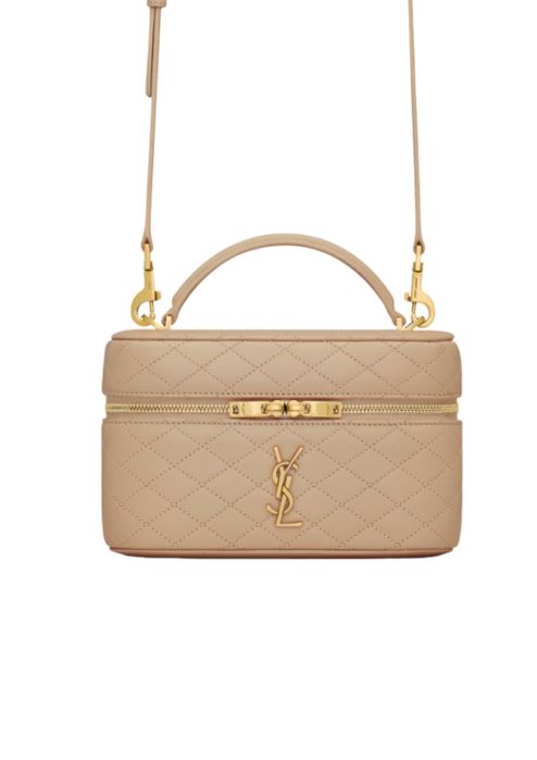 Saint Laurent Geanta Gaby Vanity leather shoulder bag