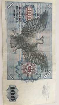 Bacnota 100 deutche mark 1980