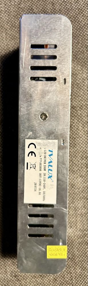 Vivalux SMPD LED драйвер (трансформатор) 200 W (12 V, 16.67 A)