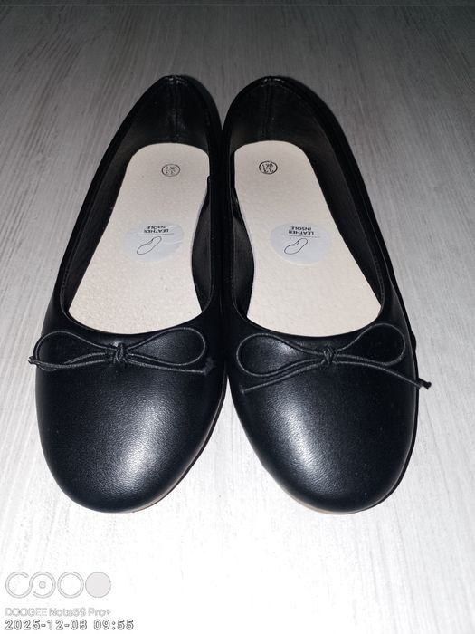 Черни обувки балеринки