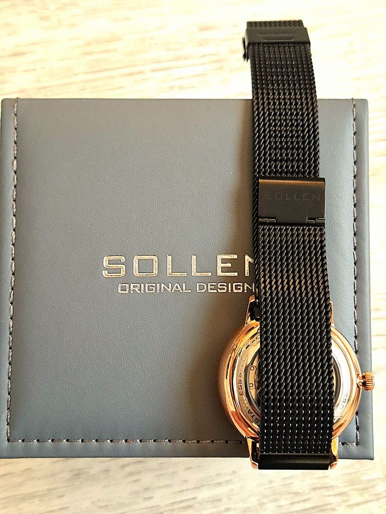 Оригинален Луксозен мъжки часовник SOLLEN