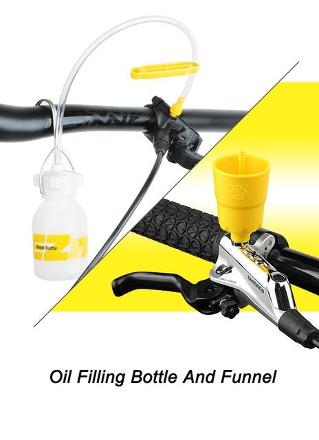 Kit set aerisire frână frâne hidraulica bicicleta disc reparații ulei