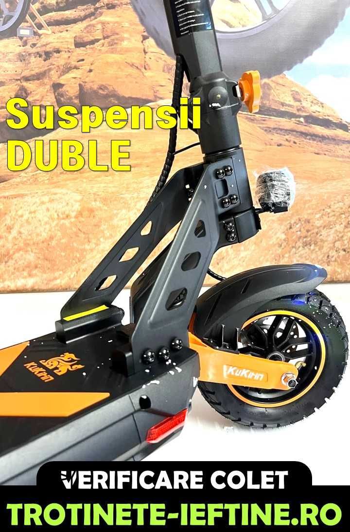 Trotineta electrica pliabila KuKirin G2 Max [scaun]