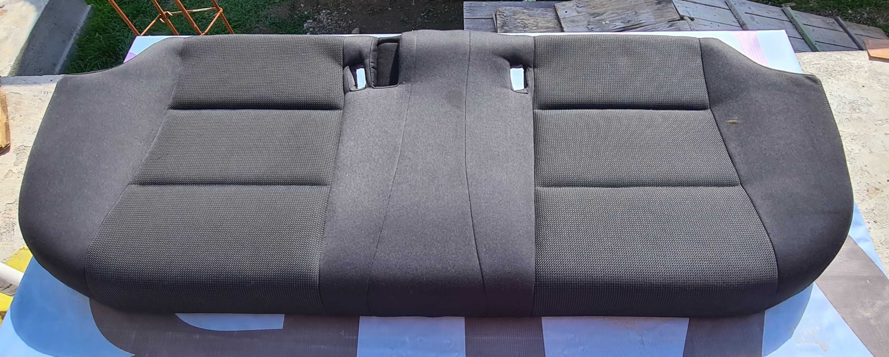 Interior negru textil scaune/bancheta rabatabila BMW F10